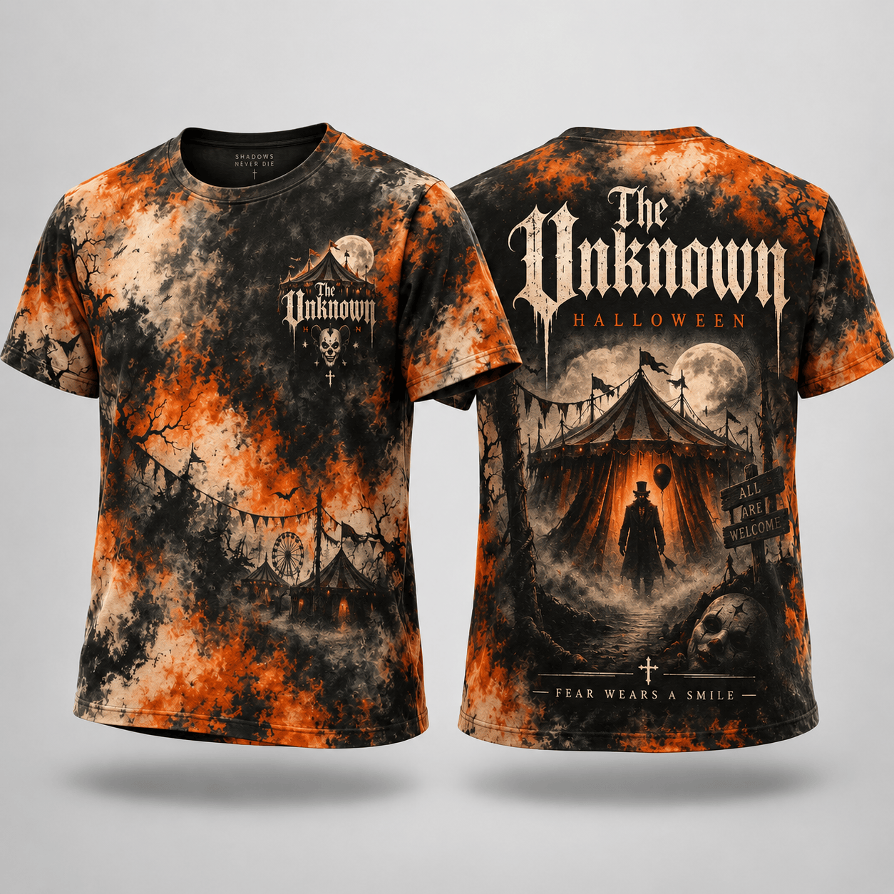 The Unknown Halloween Carnival T-Shirt The Unknown Halloween Carnival T-Shirt
