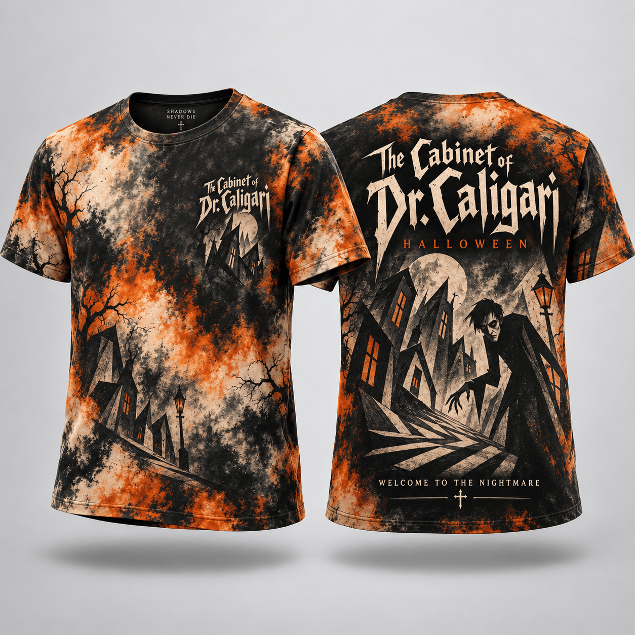 The Cabinet of Dr. Caligari Halloween 2026 T-Shirt The Cabinet of Dr. Caligari Halloween 2026 T-Shirt