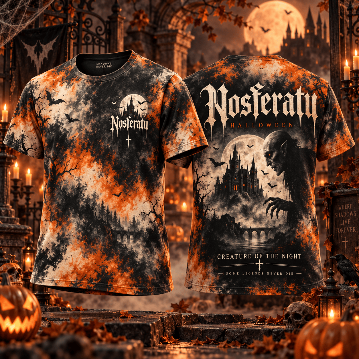 Nosferatu Creature of the Night T-Shirt Nosferatu Creature of the Night T-Shirt