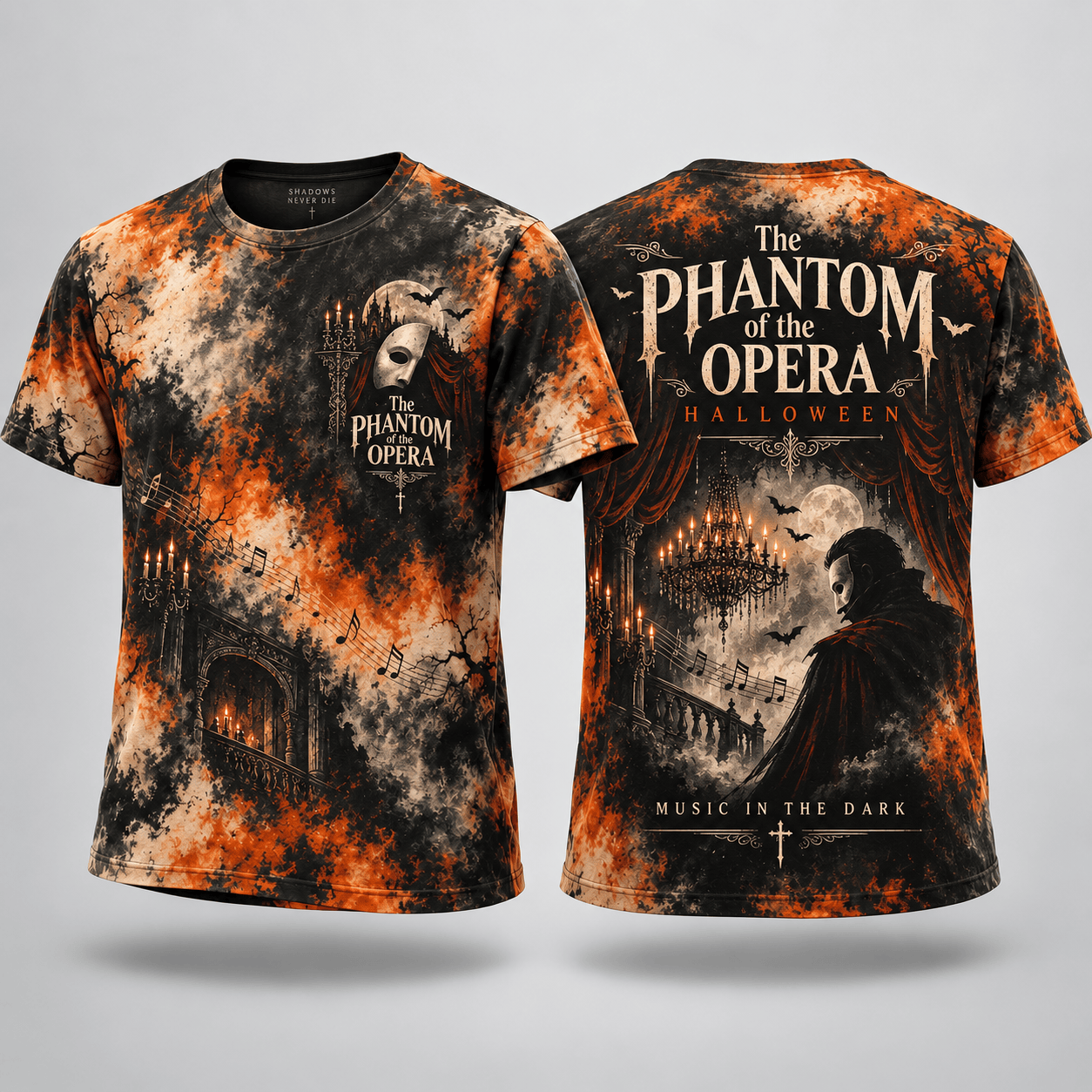 The Phantom of the Opera Halloween 2026 T-Shirt The Phantom of the Opera Halloween 2026 T-Shirt