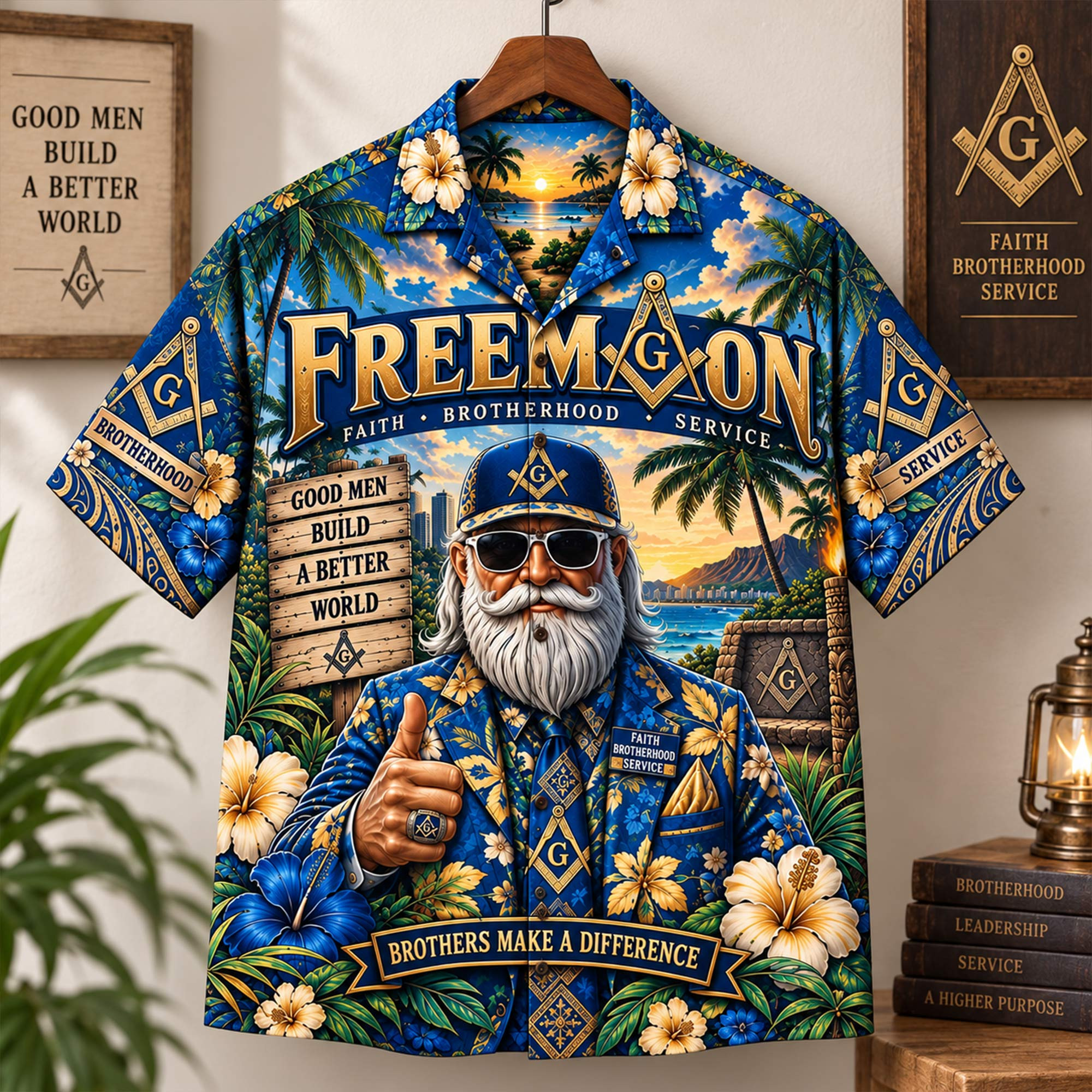 Freemason Brotherhood Floral Hawaiian Shirt 2026 Freemason Brotherhood Floral Hawaiian Shirt 2026