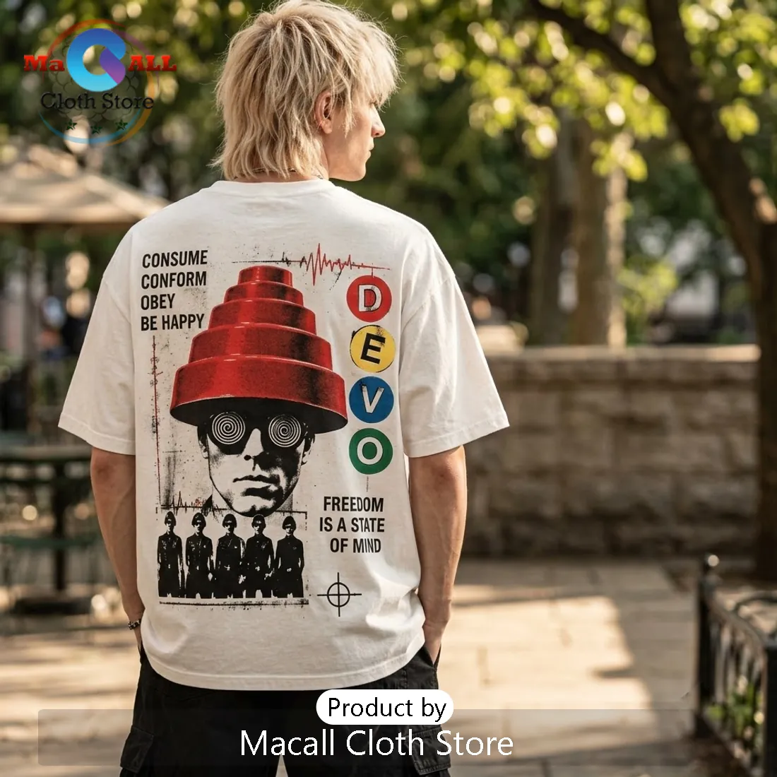 Devo Are We Not Men Band T-Shirt Devo Are We Not Men Band T-Shirt