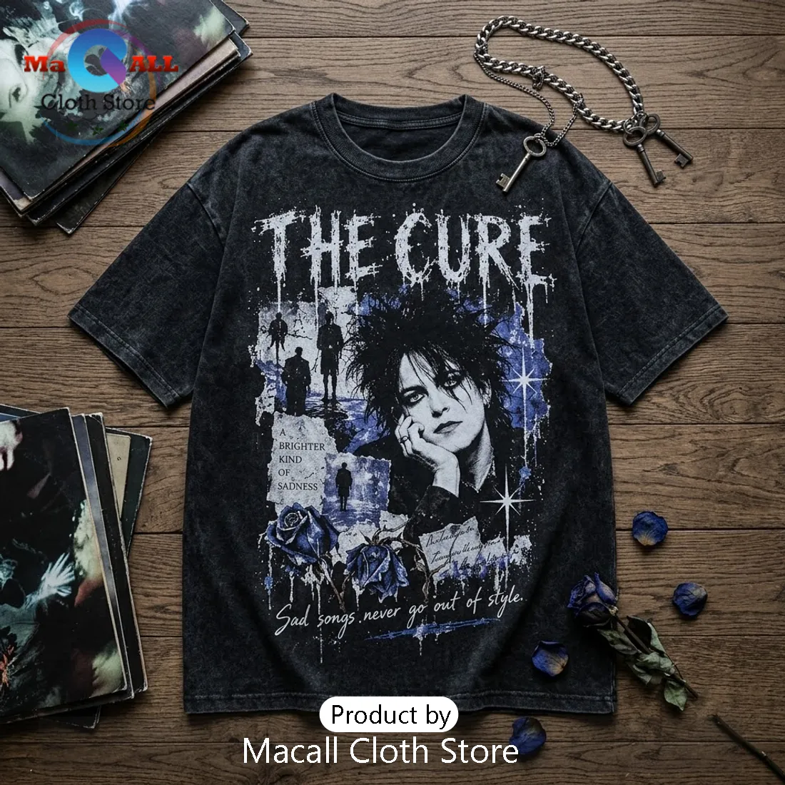 The Cure Soft Hearts Sharp Nights Shirt
