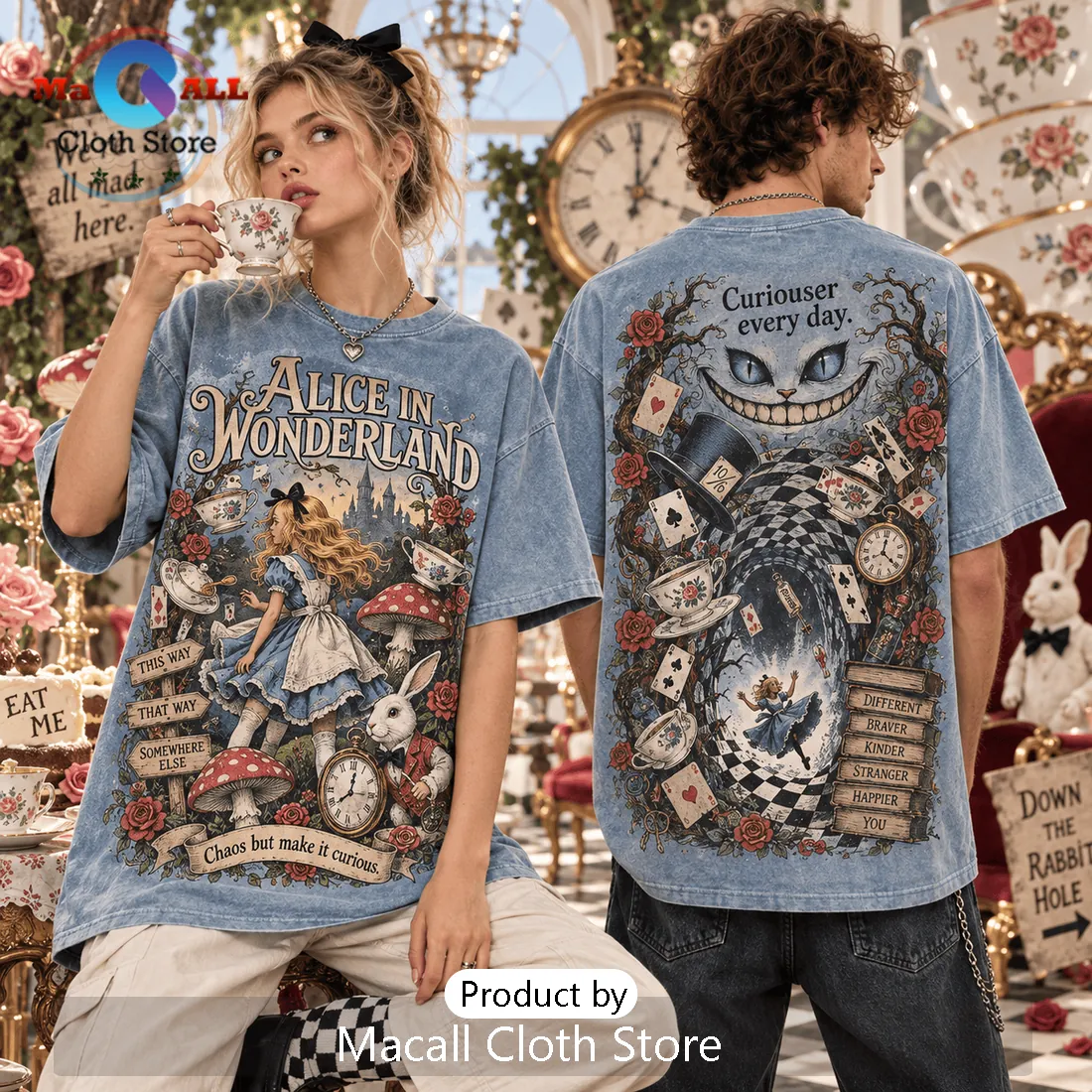 Alice In Wonderland Curiouser Every Day Shirt Alice In Wonderland Curiouser Every Day Shirt