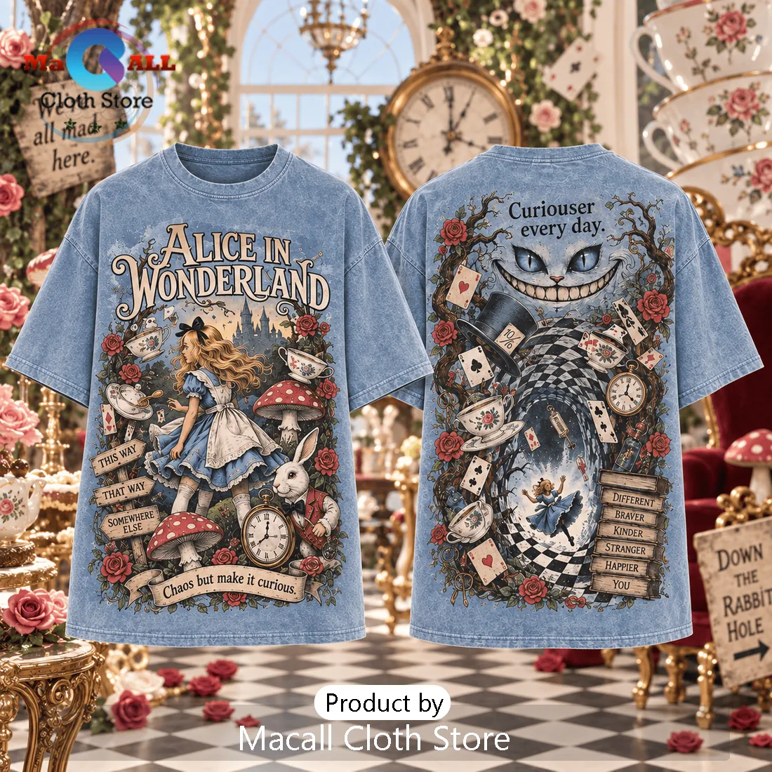 Alice In Wonderland Curiouser Every Day Shirt Alice In Wonderland Curiouser Every Day Shirt