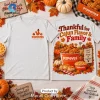 Wingstop Thanksgiving Autumn Leaves Cream T-Shirt