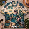 Las Vegas Raiders Tropical Hawaiian Shirt