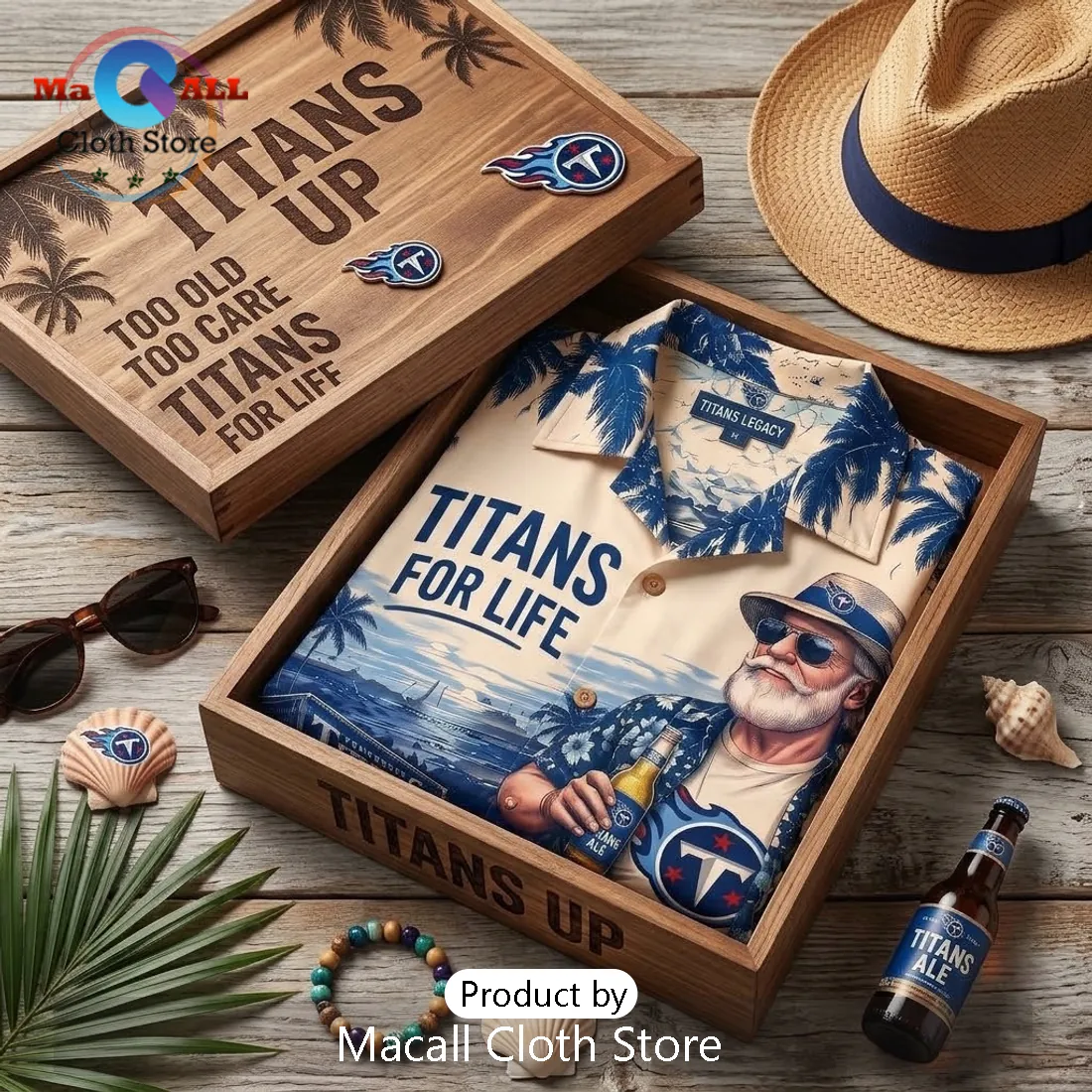 Tennessee Titans Too Old Too Care Hawaiian Shirt Tennessee Titans Too Old Too Care Hawaiian Shirt