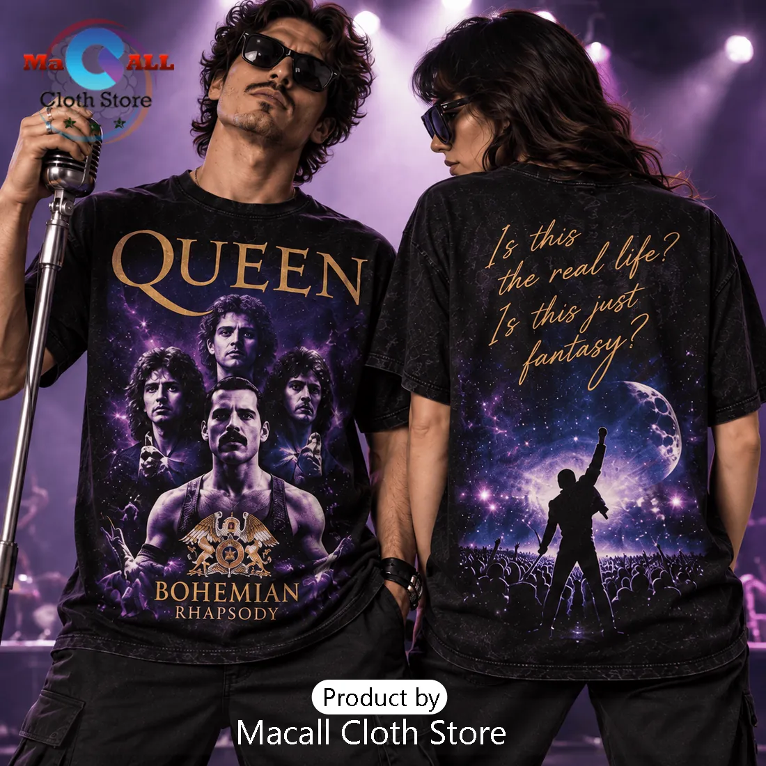Queen Bohemian Rhapsody Retro Galaxy Shirt Queen Bohemian Rhapsody Retro Galaxy Shirt