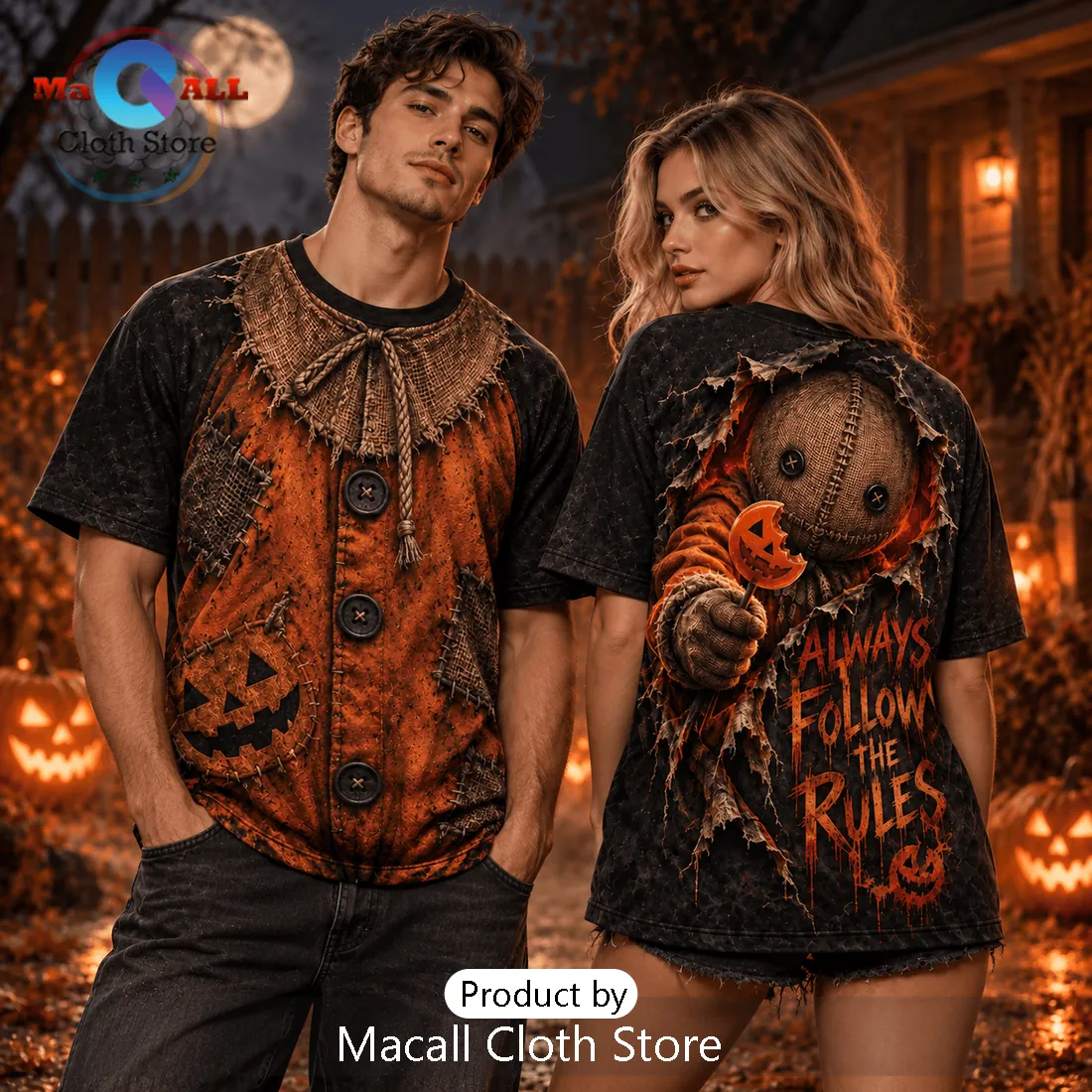 Trick r Treat Sam Pumpkin Head Halloween T-Shirt Trick r Treat Sam Pumpkin Head Halloween T-Shirt