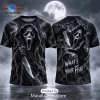 Art The Clown Silence Is Deadly Monochrome T-Shirt