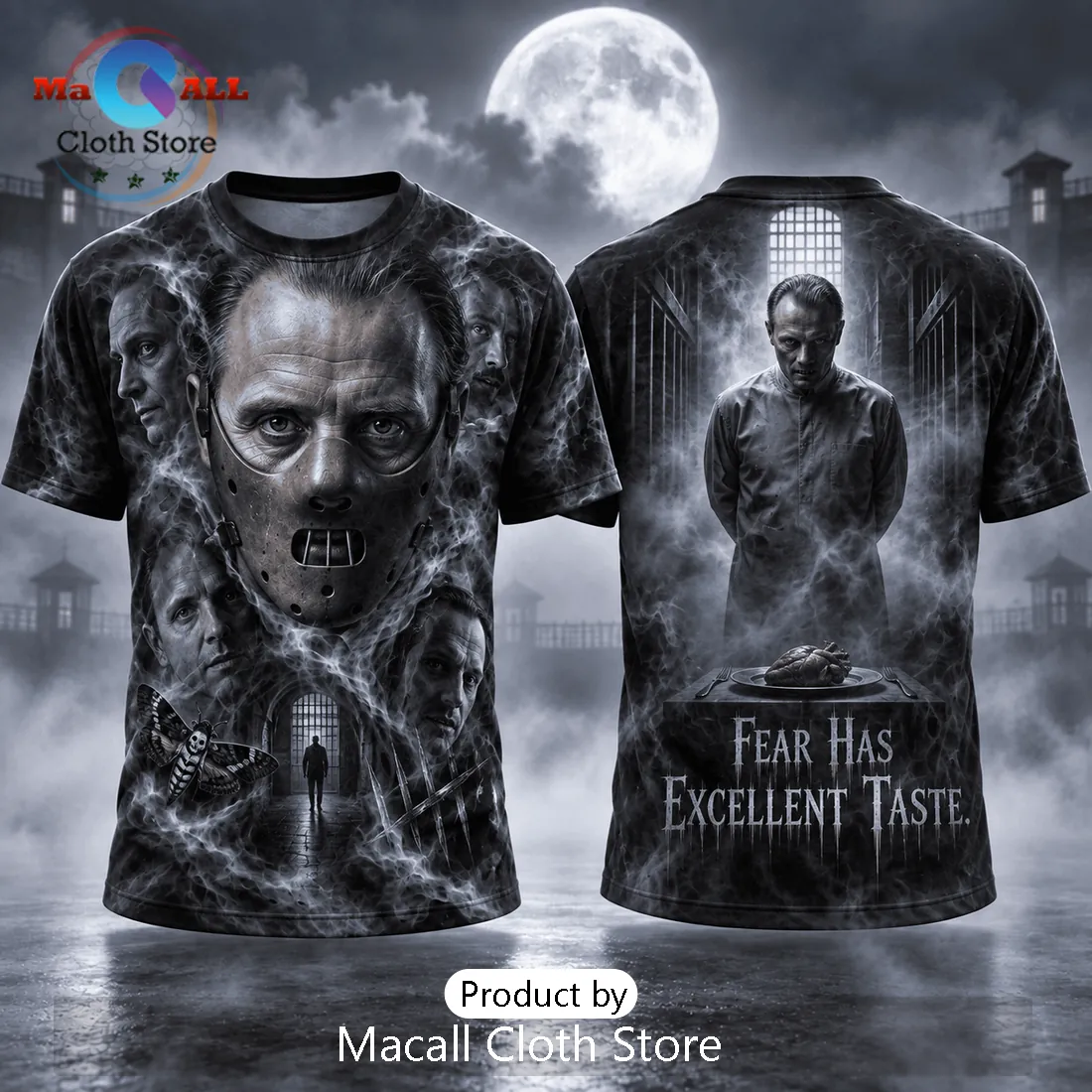 Hannibal Lecter Fear Has Excellent Taste T-Shirt Hannibal Lecter Fear Has Excellent Taste T-Shirt