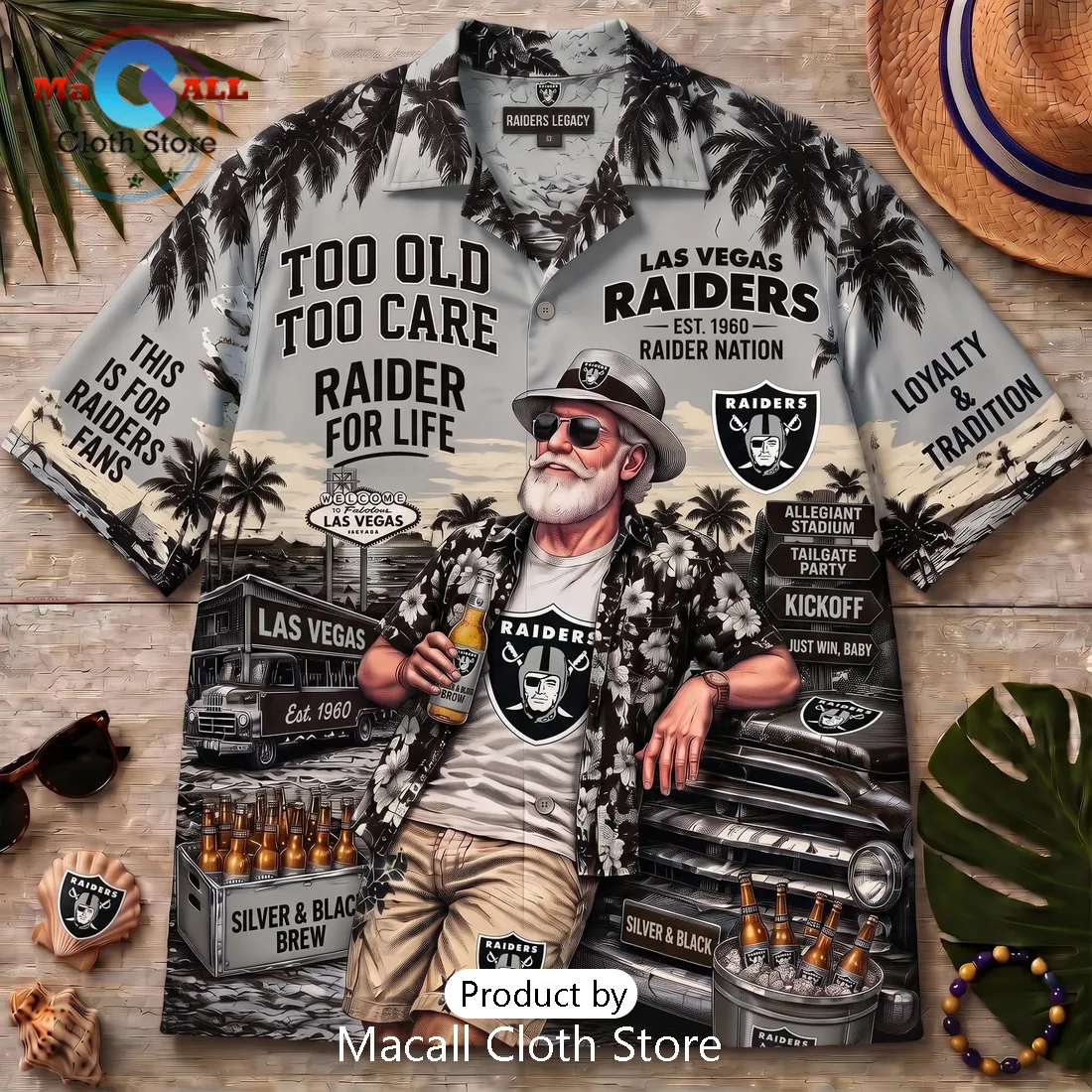 Las Vegas Raiders For Life Hawaiian Shirt Las Vegas Raiders For Life Hawaiian Shirt