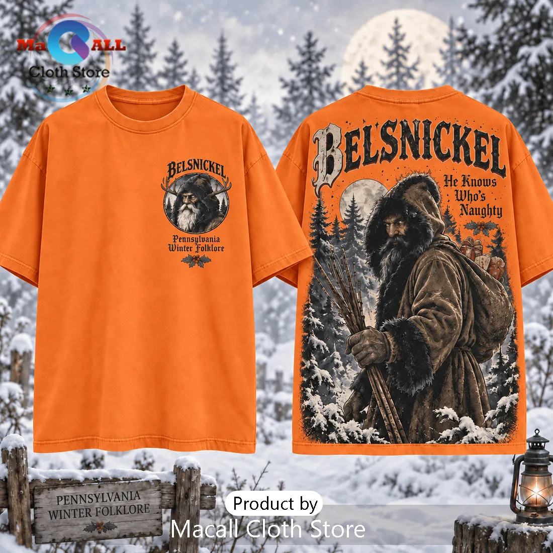 Belsnickel He Knows Who Is Naughty Shirt Belsnickel He Knows Who Is Naughty Shirt