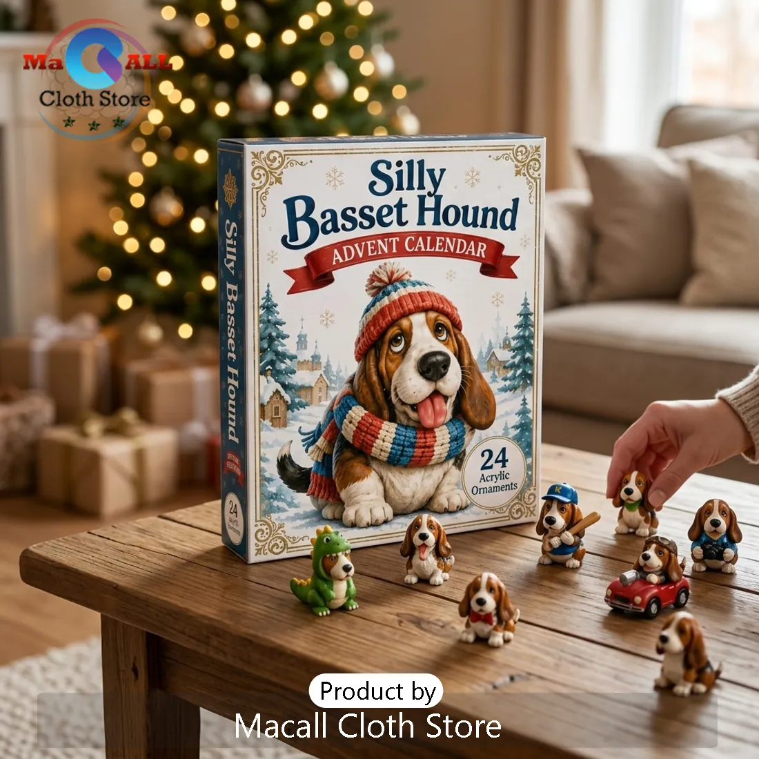 Silly Basset Hound Advent Calendar 2026 Silly Basset Hound Advent Calendar 2026