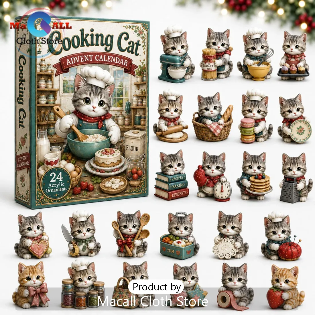 Cooking Cat Advent Calendar 2026