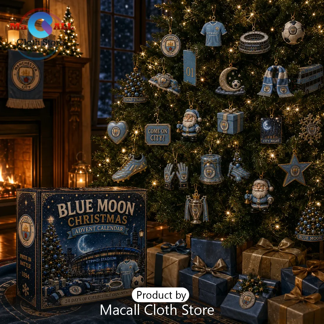 Manchester City Football Christmas Advent Calendar Manchester City Football Christmas Advent Calendar