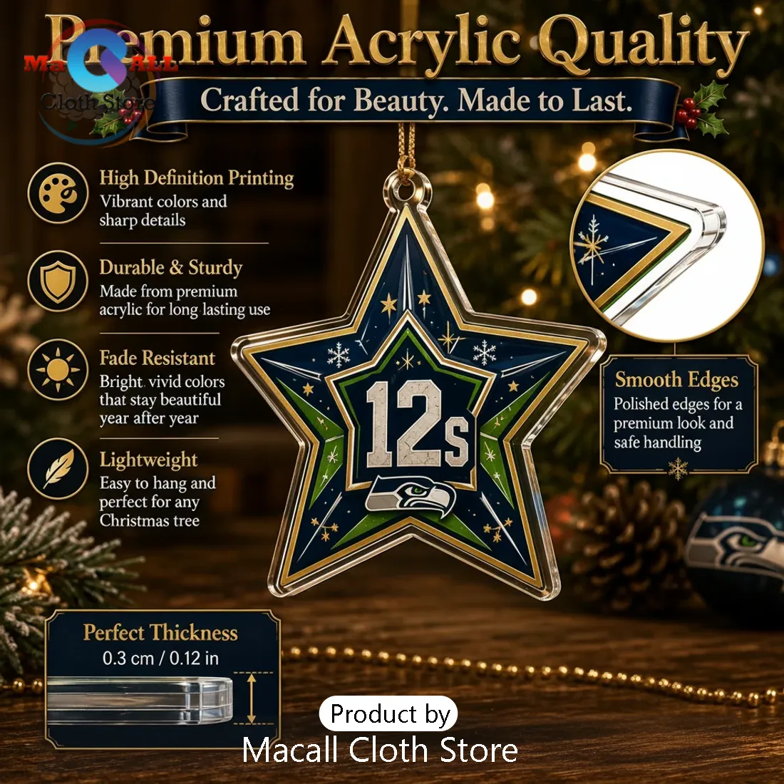 Seattle Seahawks Christmas Advent Calendar Seattle Seahawks Christmas Advent Calendar