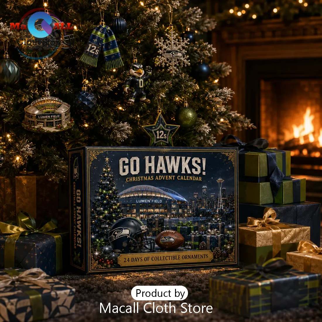 Seattle Seahawks Christmas Advent Calendar Seattle Seahawks Christmas Advent Calendar