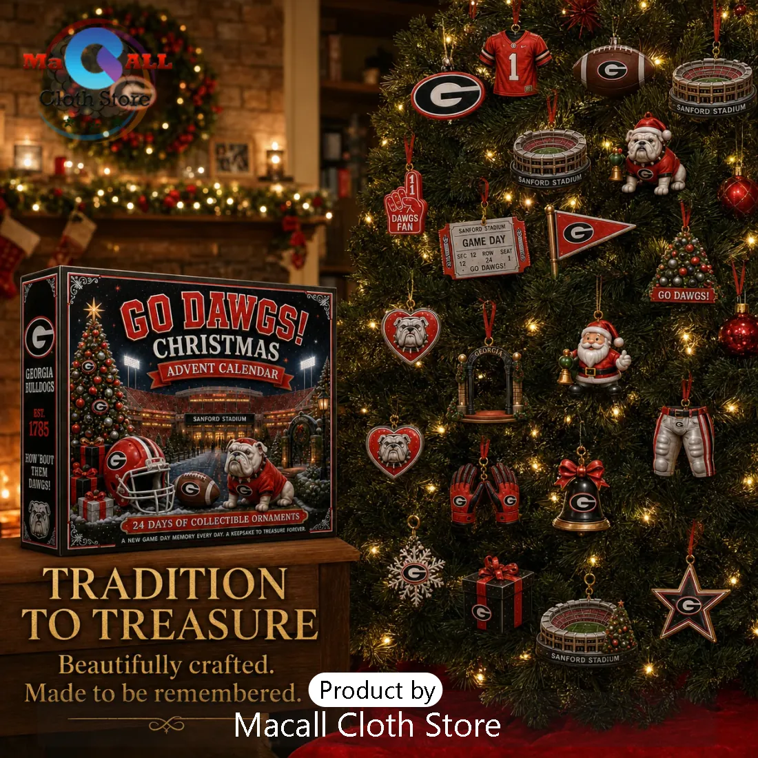 Georgia Bulldogs Christmas Advent Calendar 2026 Georgia Bulldogs Christmas Advent Calendar 2026