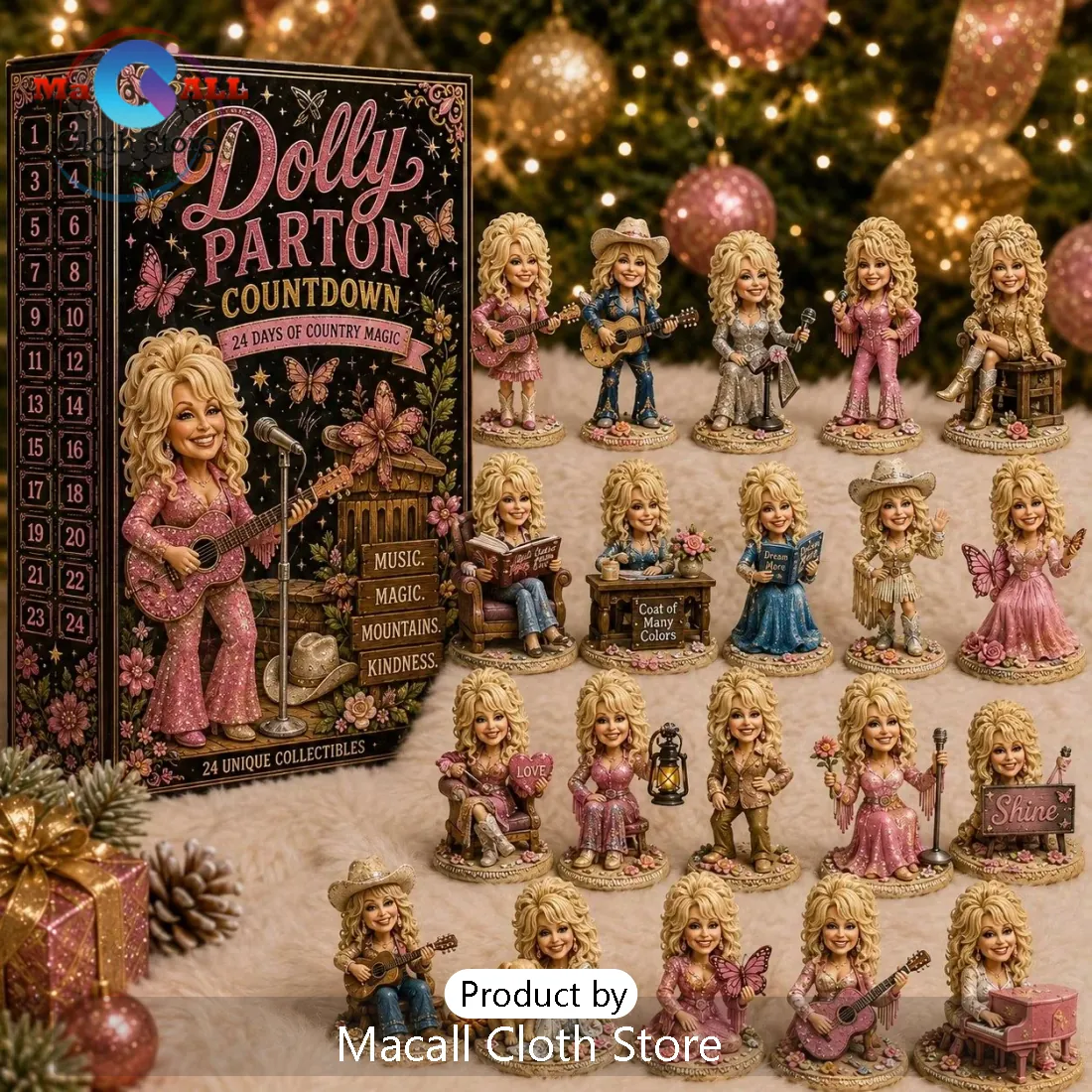 Dolly Parton Country Music Advent Calendar Dolly Parton Country Music Advent Calendar