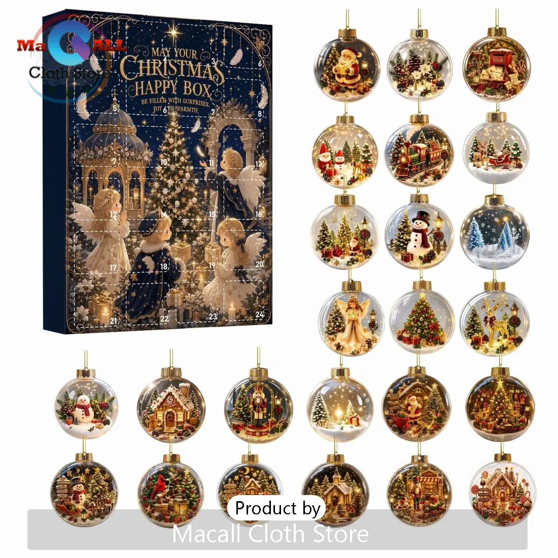 Christmas Mystery Ornament Advent Calendar Christmas Mystery Ornament Advent Calendar
