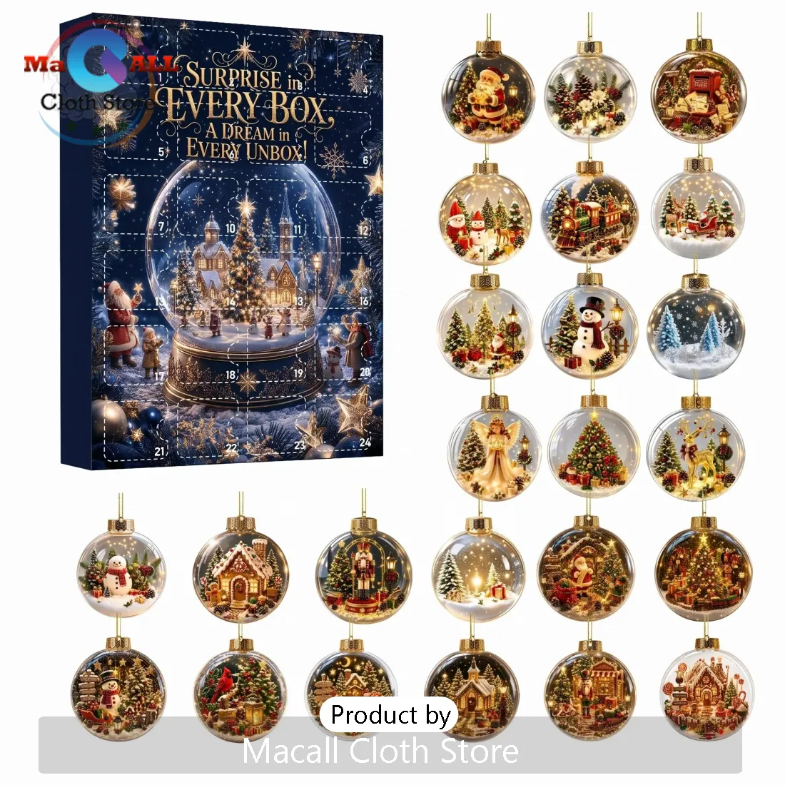 Christmas Ornament Advent Calendar 2026 Christmas Ornament Advent Calendar 2026