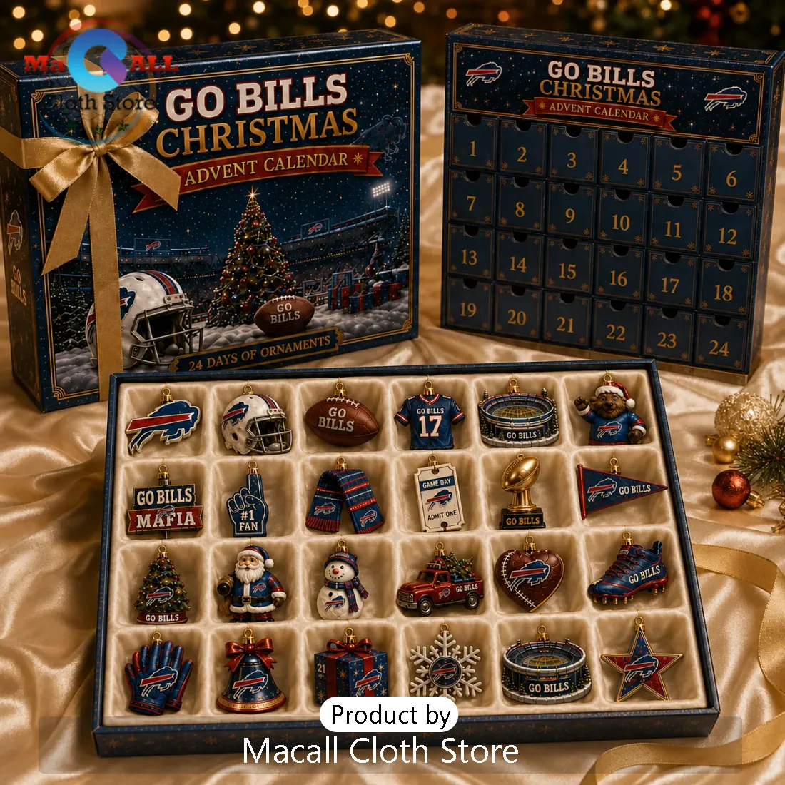 Buffalo Bills Christmas Advent Calendar Buffalo Bills Christmas Advent Calendar