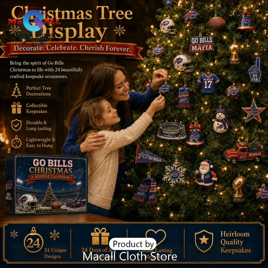 Buffalo Bills Christmas Advent Calendar Buffalo Bills Christmas Advent Calendar
