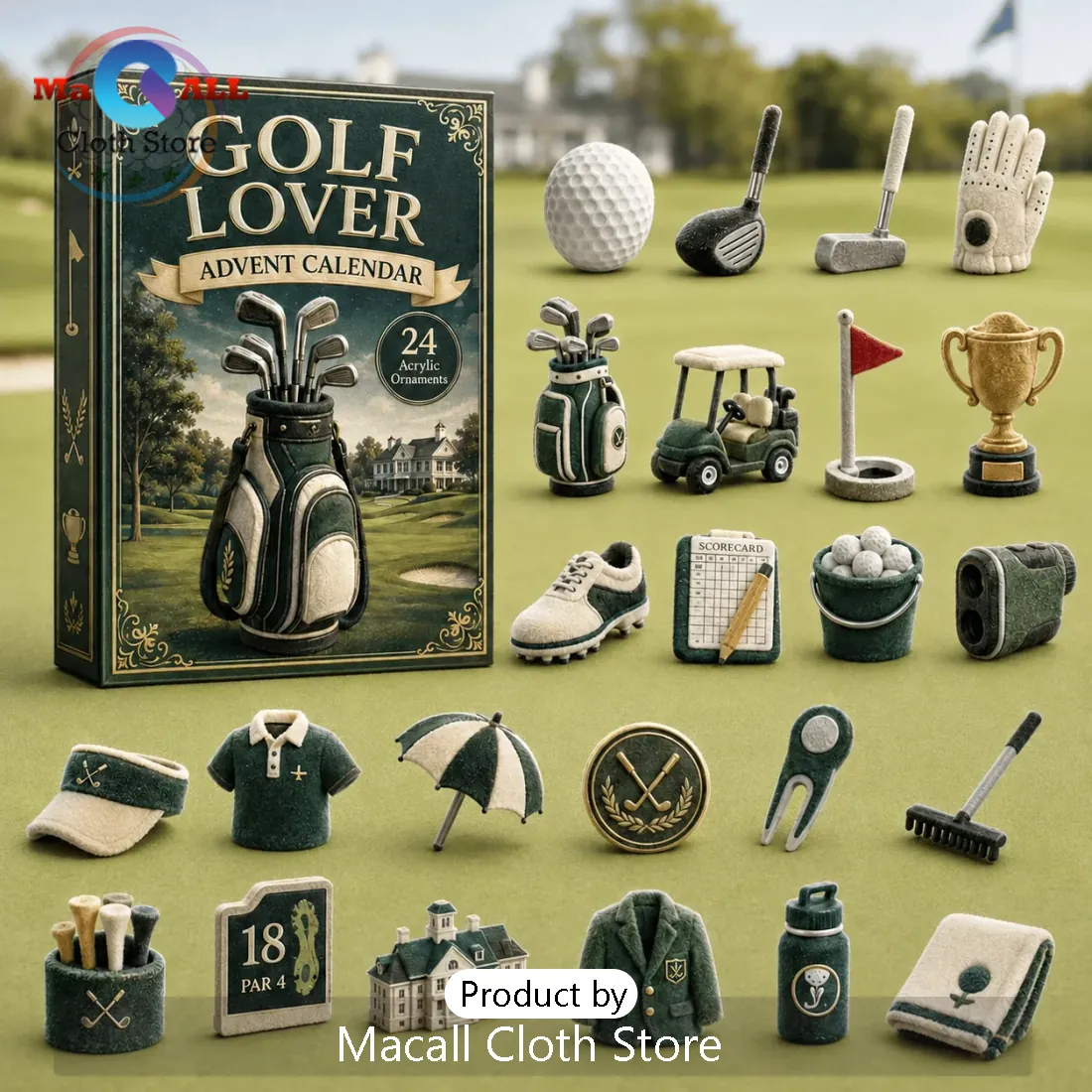 Golf Lover 24-Day Advent Calendar Golf Lover 24-Day Advent Calendar
