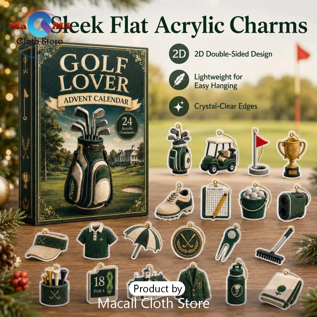 Golf Lover 24-Day Advent Calendar Golf Lover 24-Day Advent Calendar