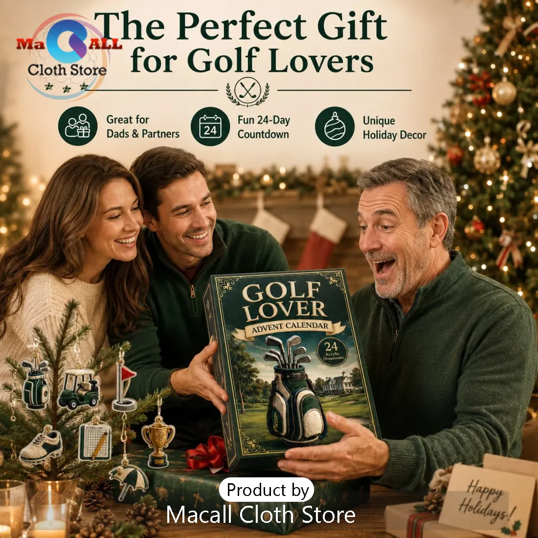 Golf Lover 24-Day Advent Calendar Golf Lover 24-Day Advent Calendar