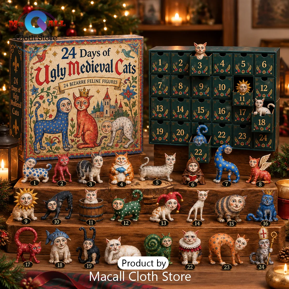 Ugly Medieval Cats Advent Calendar 2026 Ugly Medieval Cats Advent Calendar 2026