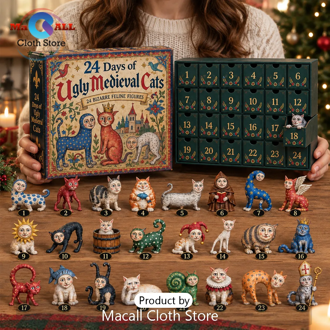 Ugly Medieval Cats Advent Calendar 2026 Ugly Medieval Cats Advent Calendar 2026