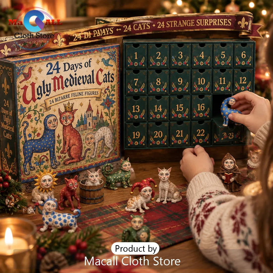 Ugly Medieval Cats Advent Calendar 2026 Ugly Medieval Cats Advent Calendar 2026