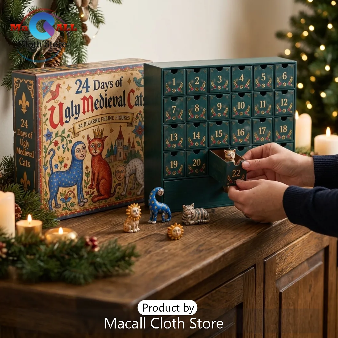 Ugly Medieval Cats Advent Calendar 2026 Ugly Medieval Cats Advent Calendar 2026