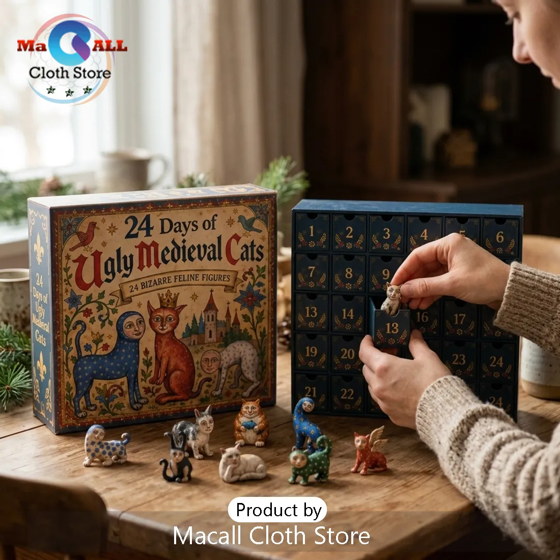 Ugly Medieval Cats Advent Calendar 2026 Ugly Medieval Cats Advent Calendar 2026