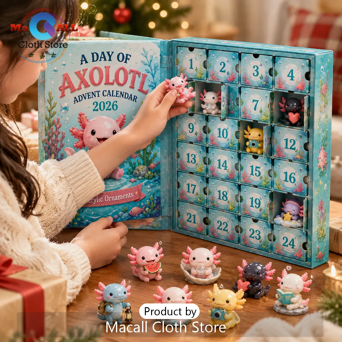 24 Days of A Day Of Axolotl Advent Calendar 24 Days of A Day Of Axolotl Advent Calendar