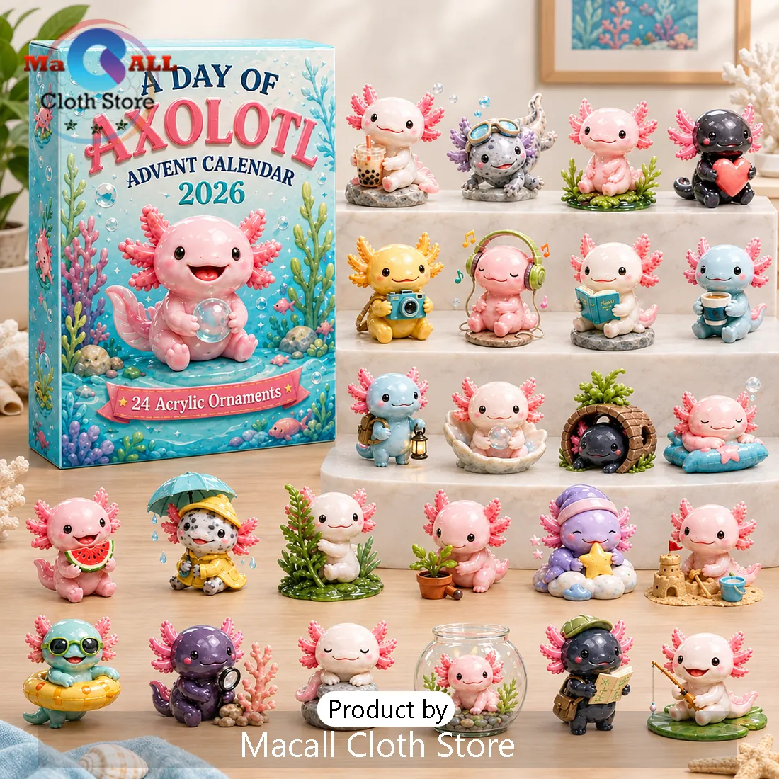 24 Days of A Day Of Axolotl Advent Calendar 24 Days of A Day Of Axolotl Advent Calendar