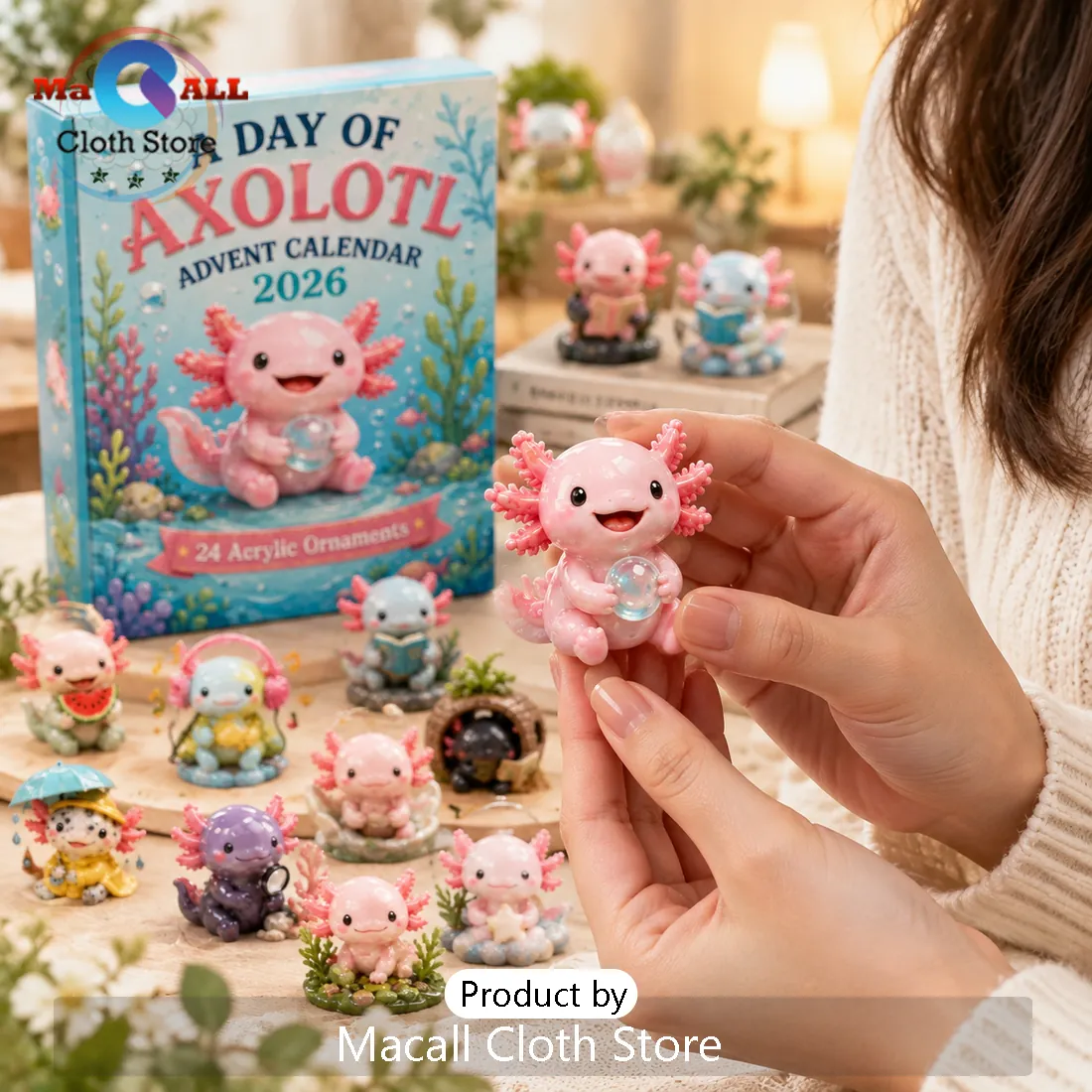 24 Days of A Day Of Axolotl Advent Calendar 24 Days of A Day Of Axolotl Advent Calendar