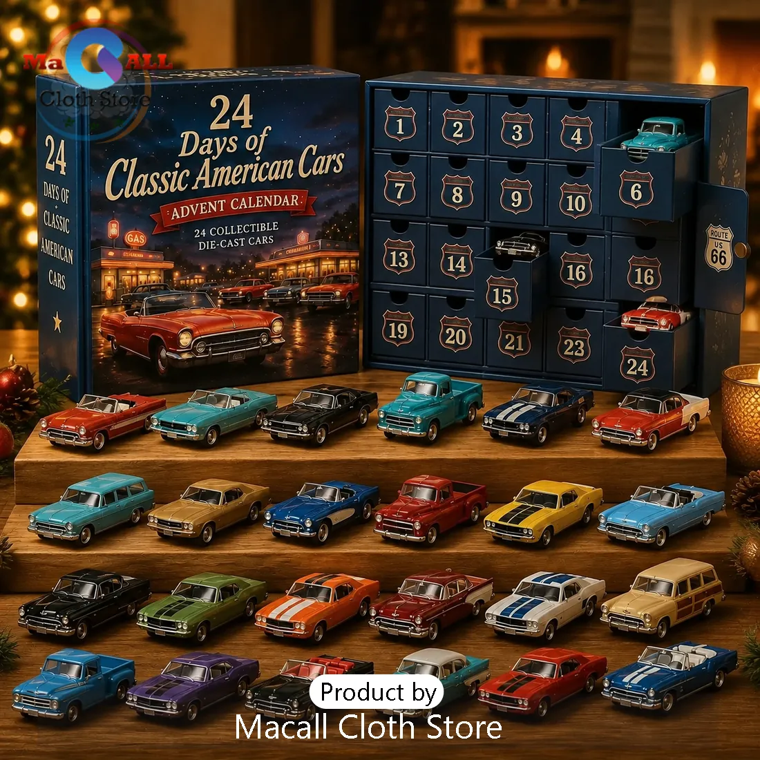 24 Days of Classic American Cars Advent Calendar 24 Days of Classic American Cars Advent Calendar