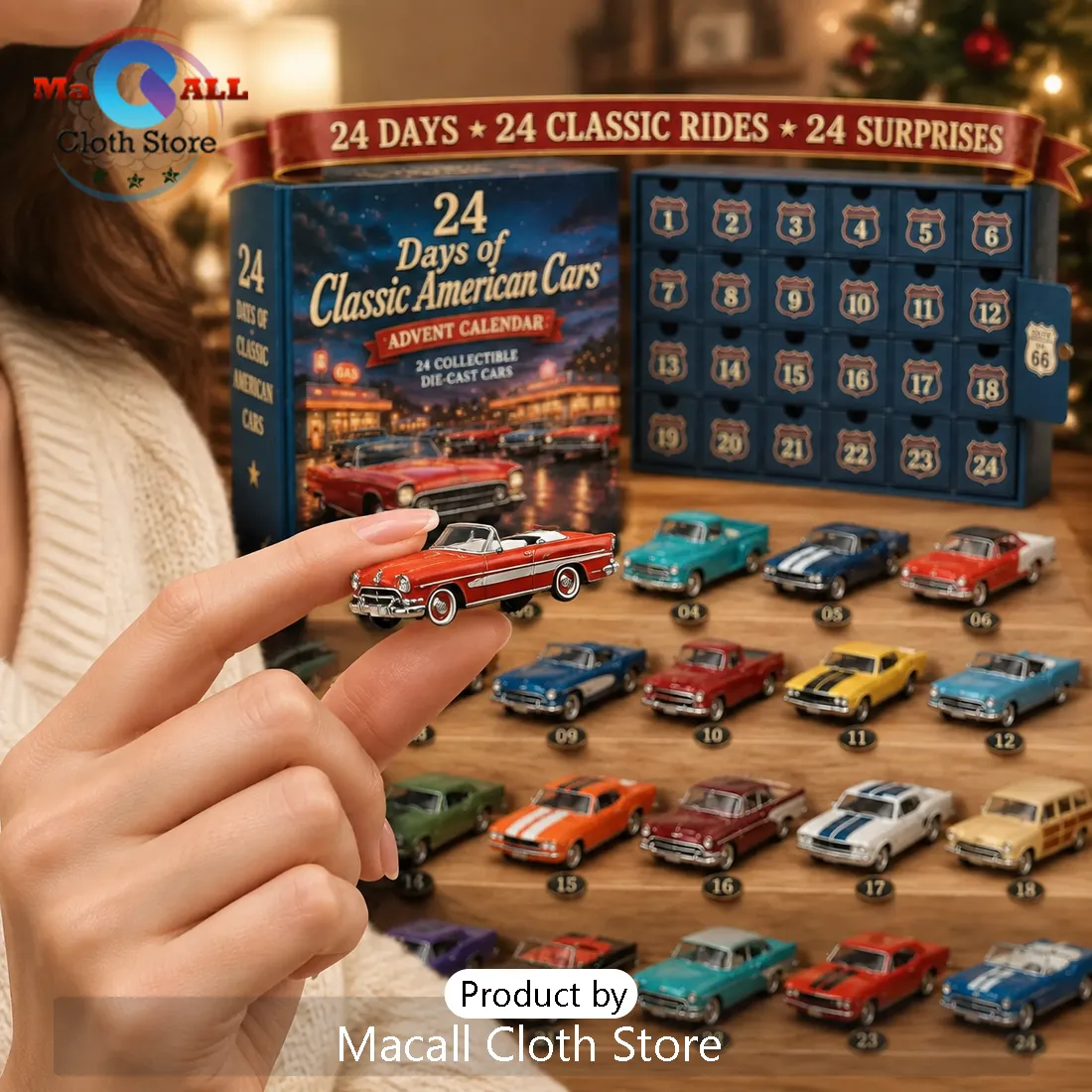 24 Days of Classic American Cars Advent Calendar 24 Days of Classic American Cars Advent Calendar