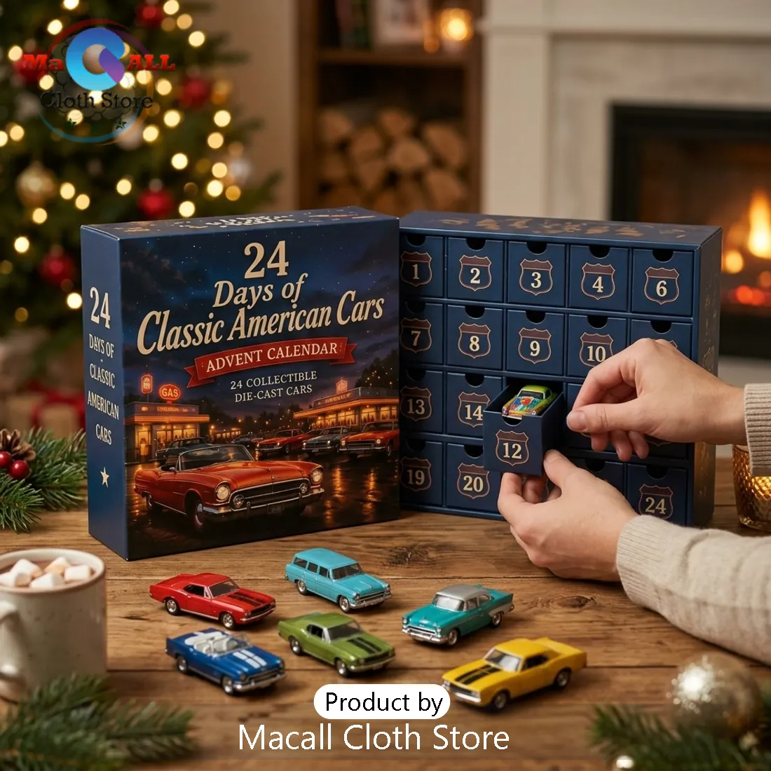 24 Days of Classic American Cars Advent Calendar 24 Days of Classic American Cars Advent Calendar