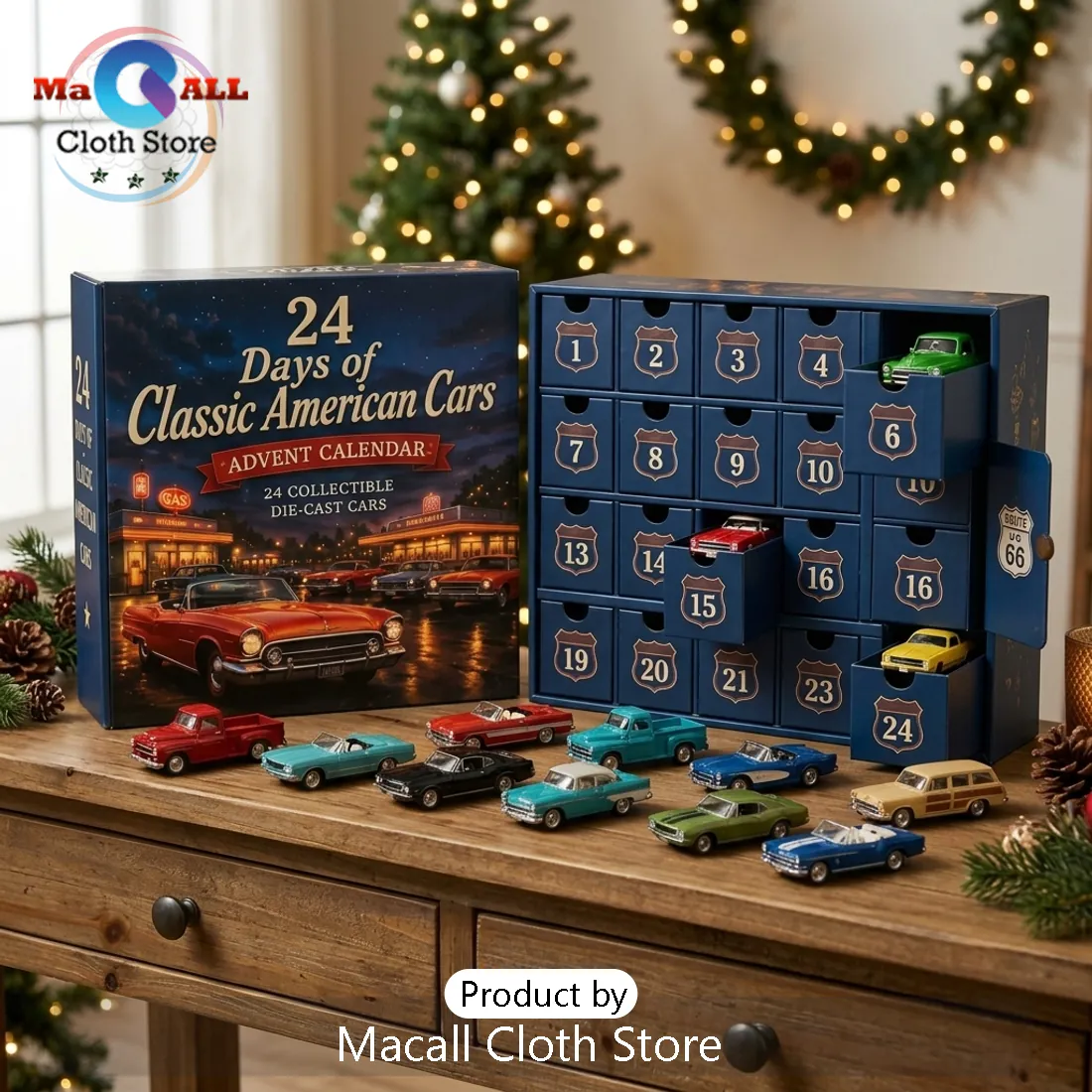 24 Days of Classic American Cars Advent Calendar 24 Days of Classic American Cars Advent Calendar