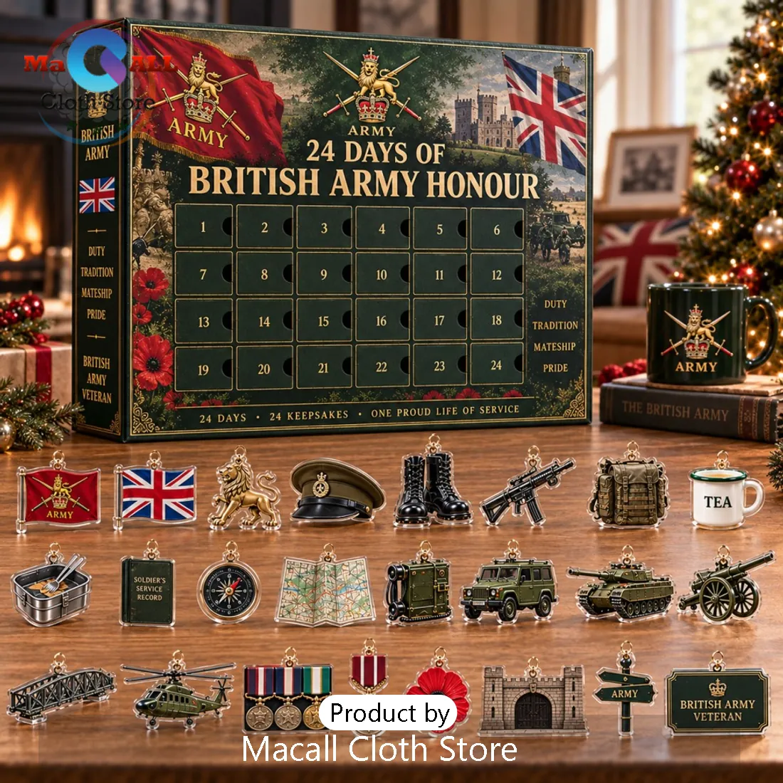 24 Days of British Army Honour Advent Calendar 24 Days of British Army Honour Advent Calendar