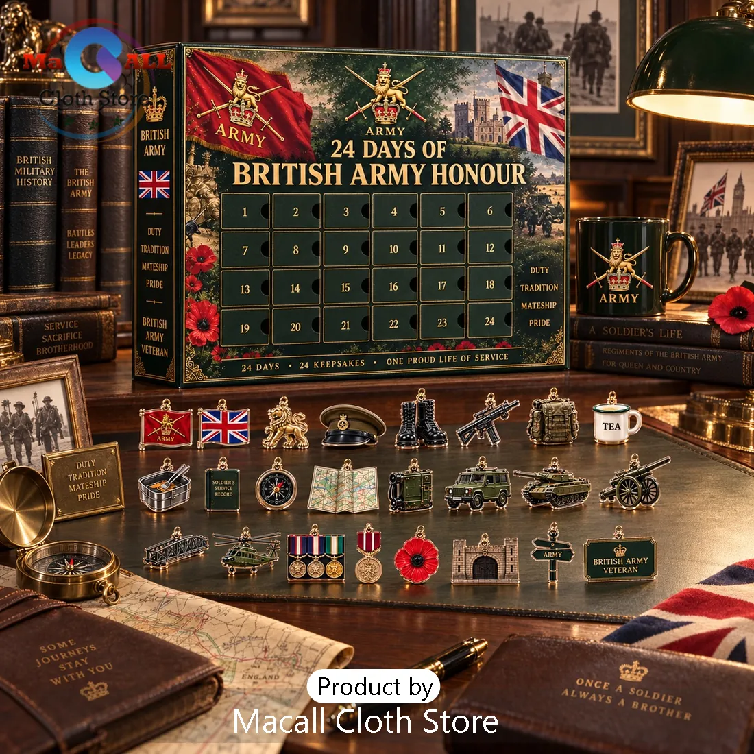24 Days of British Army Honour Advent Calendar 24 Days of British Army Honour Advent Calendar