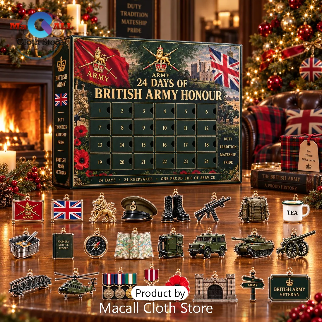 24 Days of British Army Honour Advent Calendar 24 Days of British Army Honour Advent Calendar