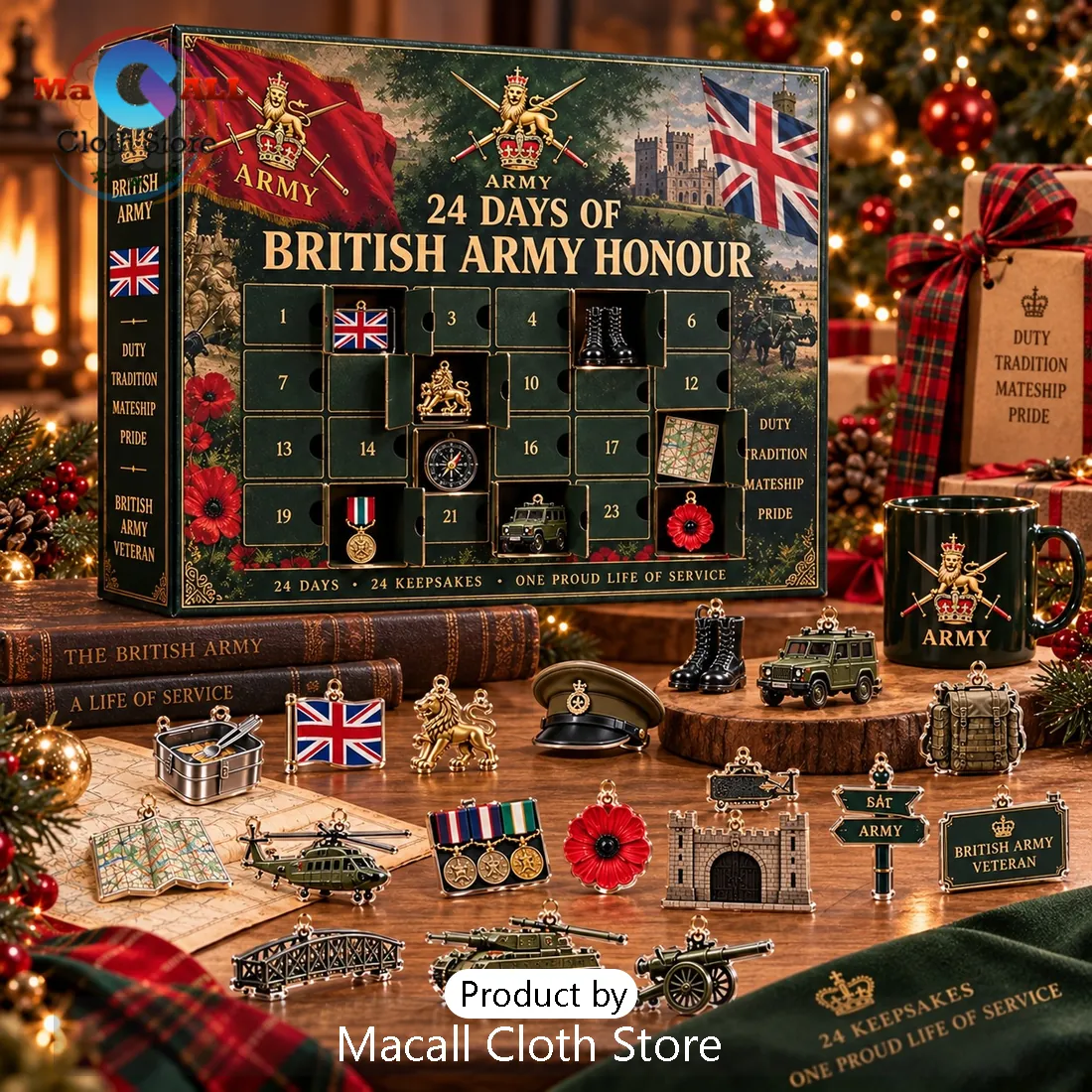 24 Days of British Army Honour Advent Calendar 24 Days of British Army Honour Advent Calendar