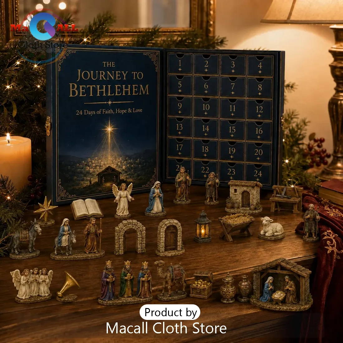 The Journey To Bethlehem Nativity Advent Calendar The Journey To Bethlehem Nativity Advent Calendar