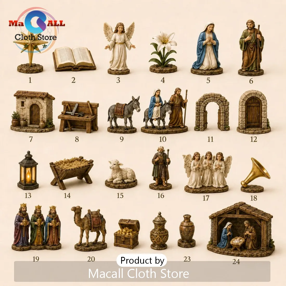 The Journey To Bethlehem Nativity Advent Calendar The Journey To Bethlehem Nativity Advent Calendar